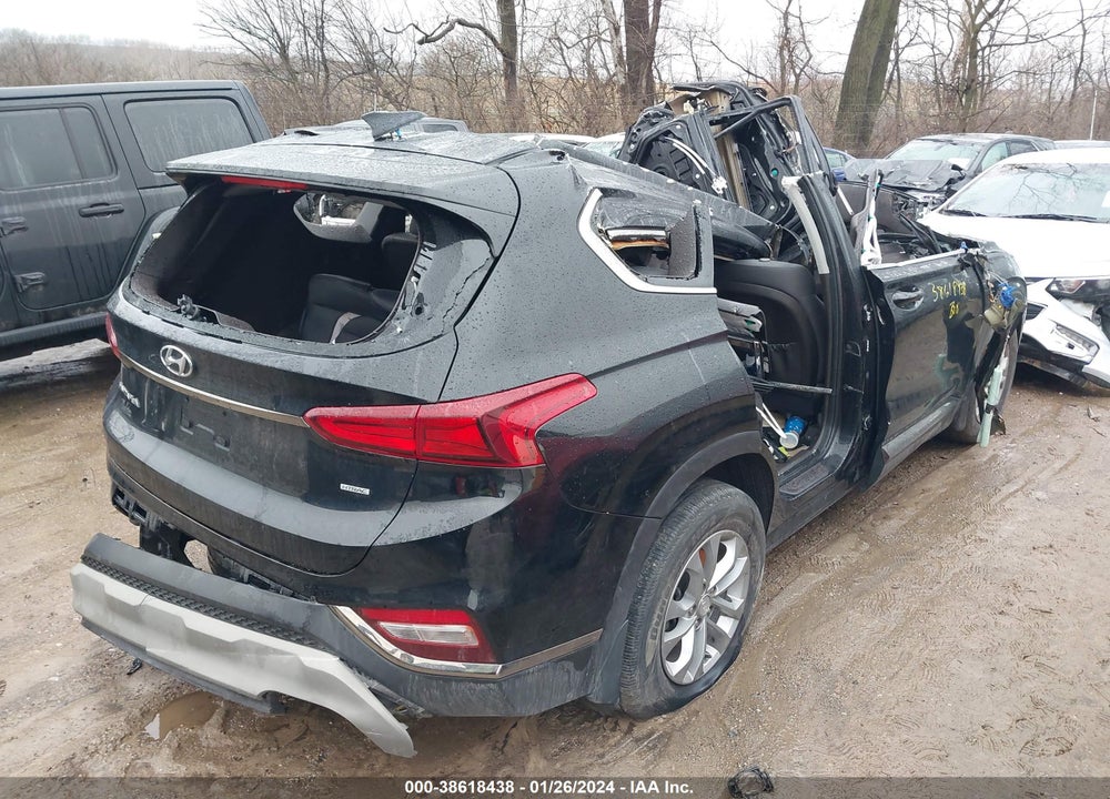 2019 HYUNDAI SANTA FE VIN: 5NMS3CAD0KH001705