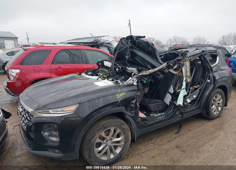 2019 HYUNDAI SANTA FE VIN: 5NMS3CAD0KH001705
