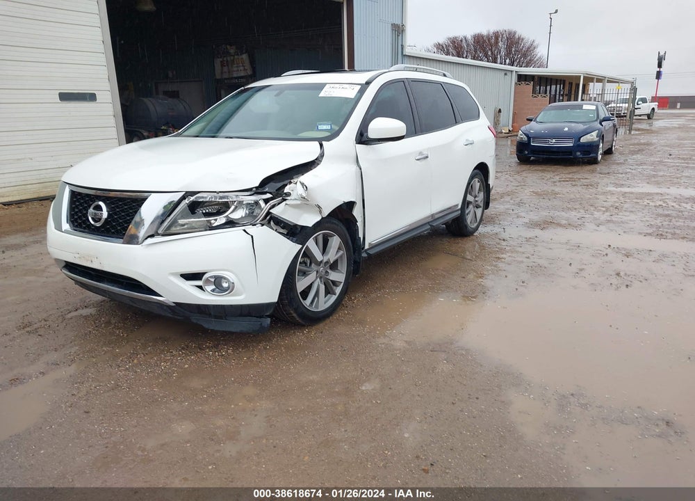 2015 NISSAN PATHFINDER PLATINUM VIN: 5N1AR2MM1FC624153