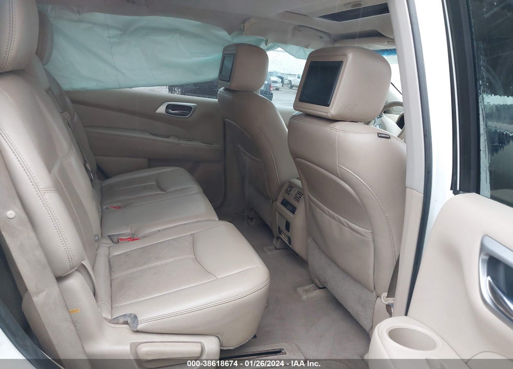 2015 NISSAN PATHFINDER PLATINUM VIN: 5N1AR2MM1FC624153