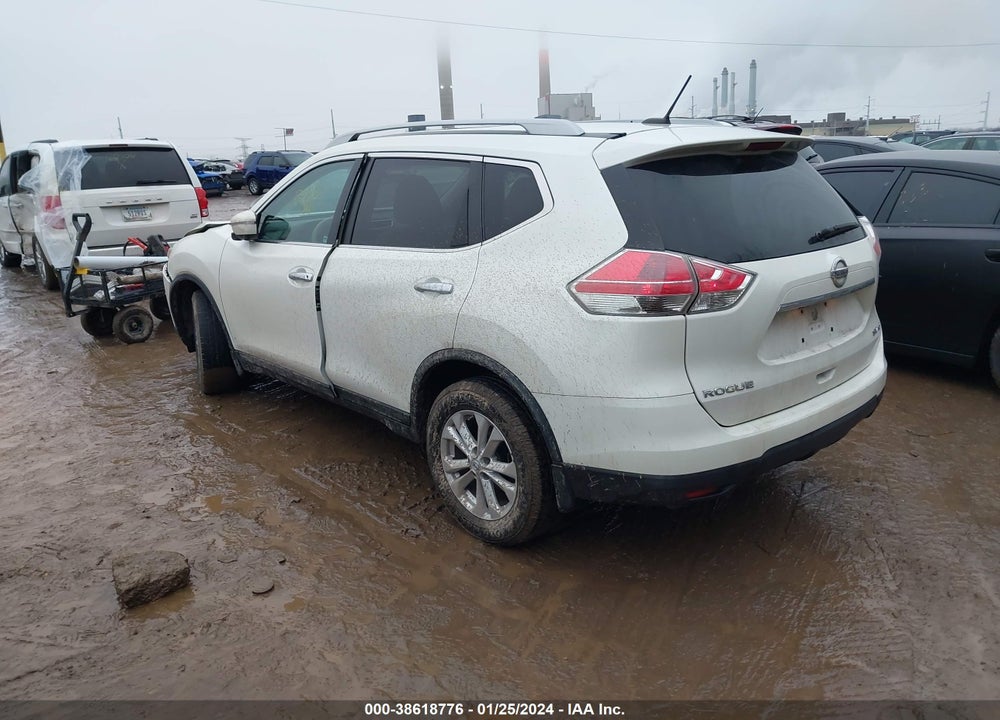 2015 NISSAN ROGUE SV VIN: 5N1AT2MV4FC900593