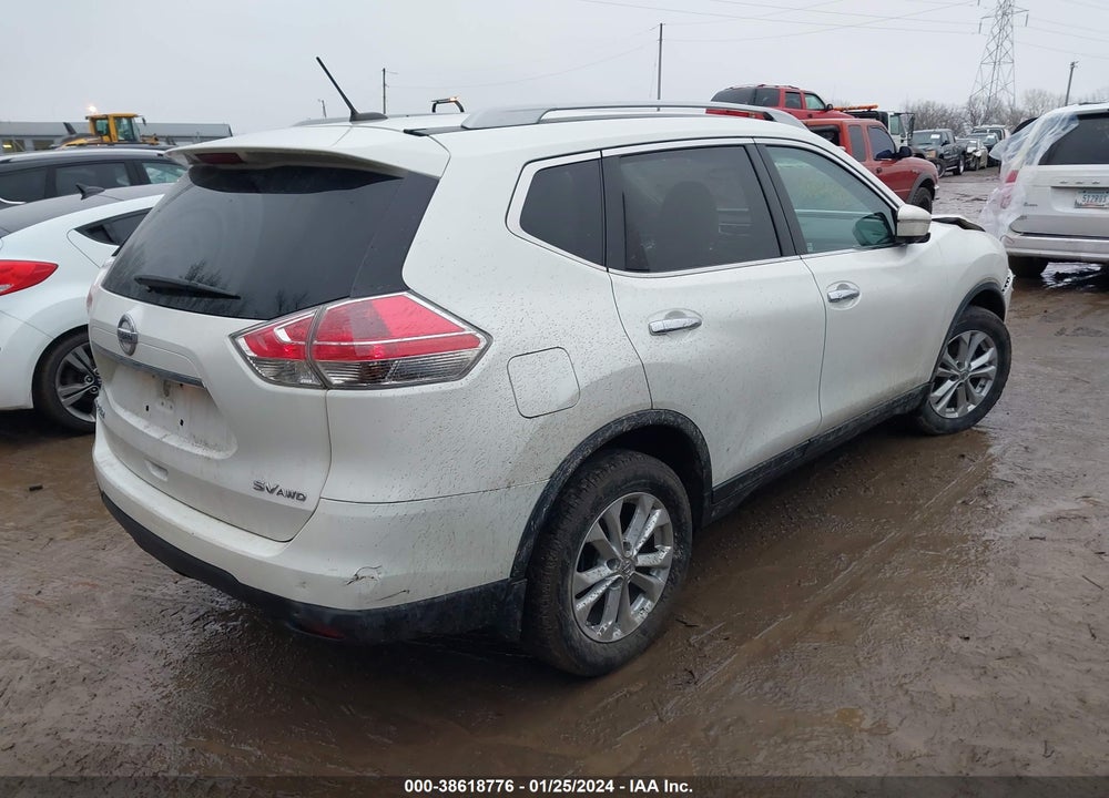 2015 NISSAN ROGUE SV VIN: 5N1AT2MV4FC900593