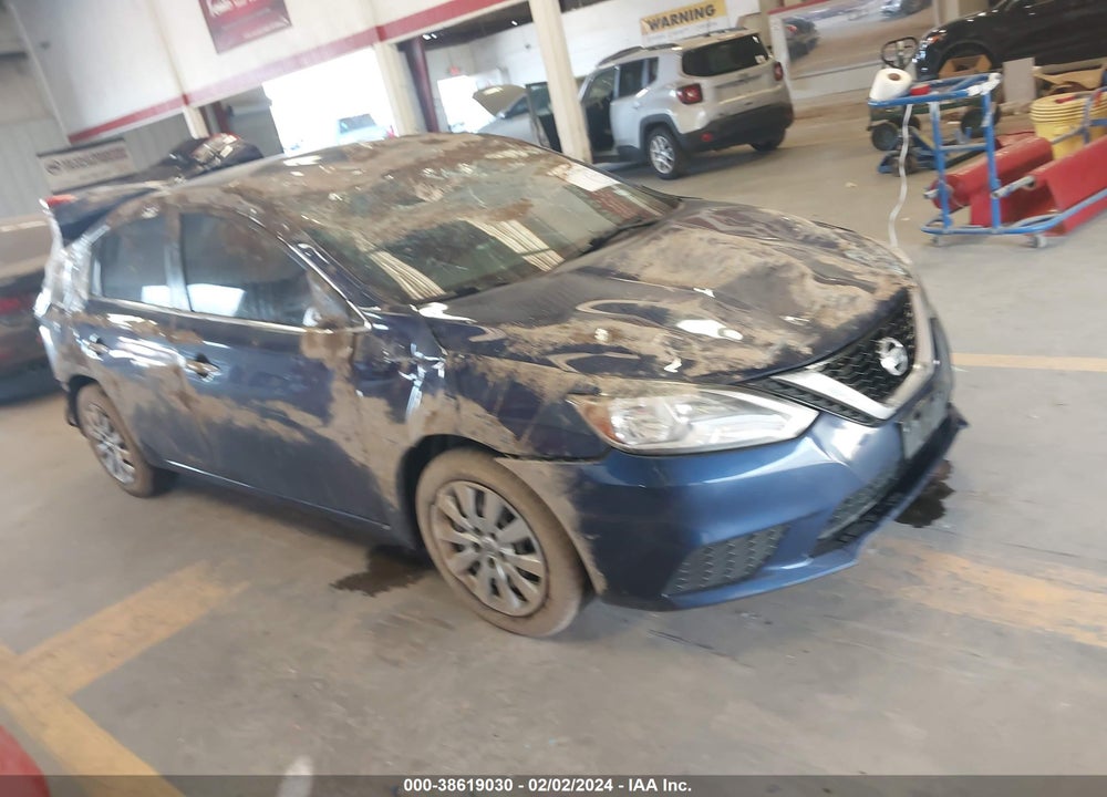 2019 NISSAN SENTRA S VIN: 3N1AB7AP7KY342236