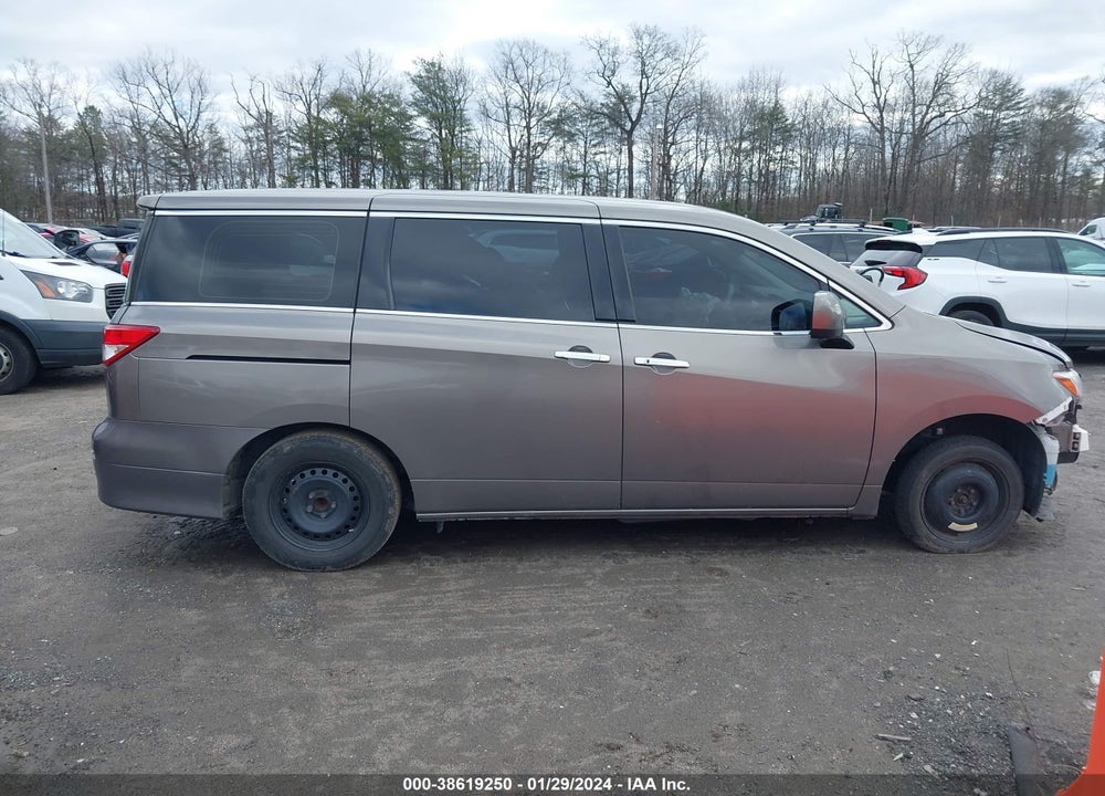 2016 NISSAN QUEST PLATINUM/S/SL/SV VIN: JN8AE2KP4G9156046