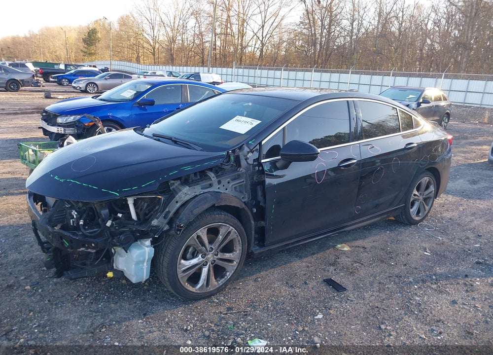 2018 CHEVROLET CRUZE PREMIER AUTO VIN: 1G1BF5SM9J7181654