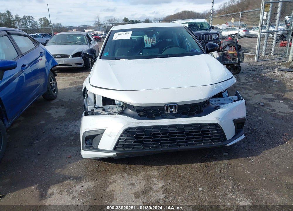 2023 HONDA CIVIC VIN: 19XFL2H81PE010819