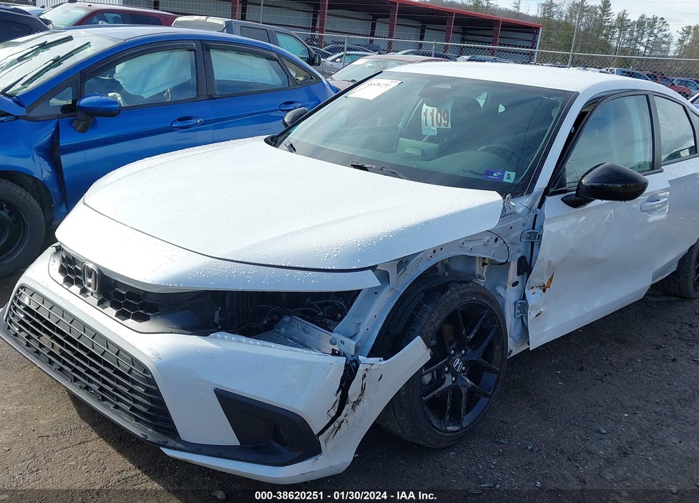 2023 HONDA CIVIC VIN: 19XFL2H81PE010819