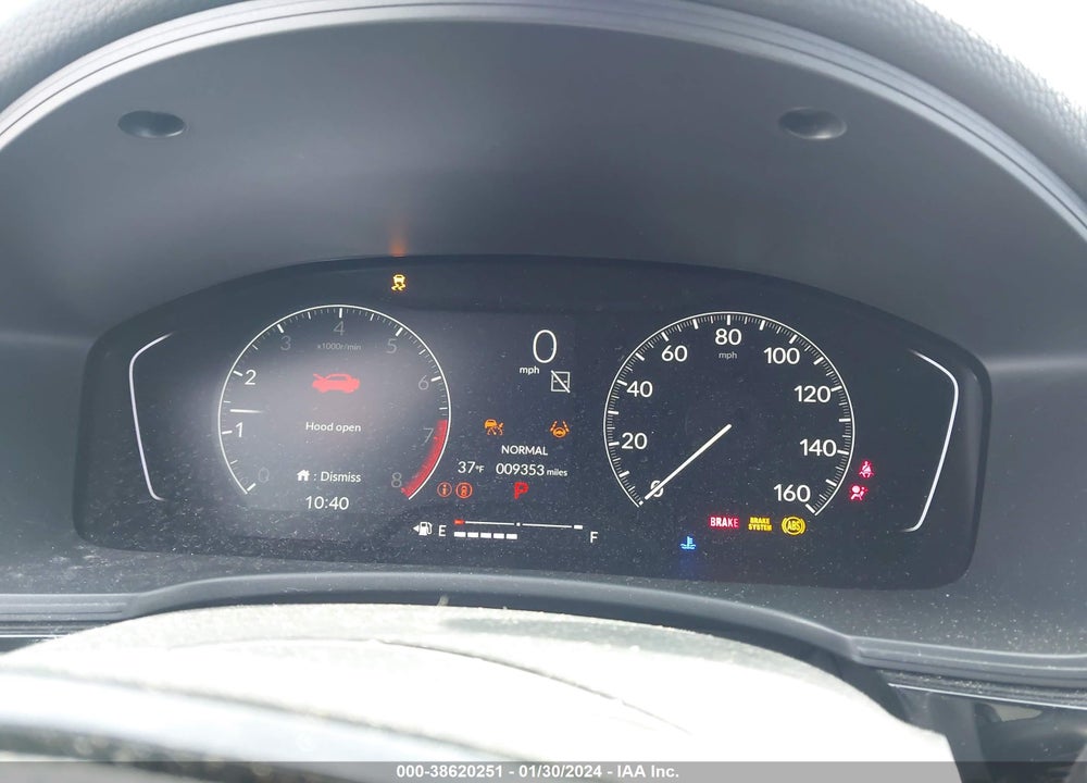 2023 HONDA CIVIC VIN: 19XFL2H81PE010819
