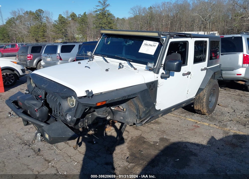 2016 JEEP WRANGLER UNLIMITED SPORT VIN: 1C4HJWDG1GL224266