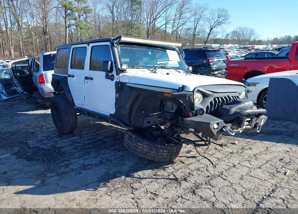 2016 JEEP WRANGLER UNLIMITED SPORT VIN: 1C4HJWDG1GL224266