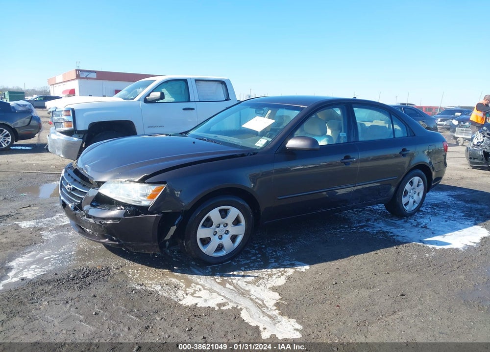 2009 HYUNDAI SONATA GLS VIN: 5NPET46C29H474022