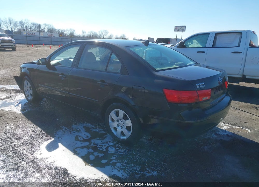 2009 HYUNDAI SONATA GLS VIN: 5NPET46C29H474022