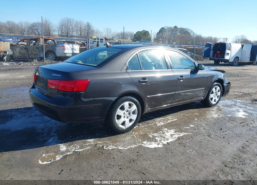 2009 HYUNDAI SONATA GLS VIN: 5NPET46C29H474022