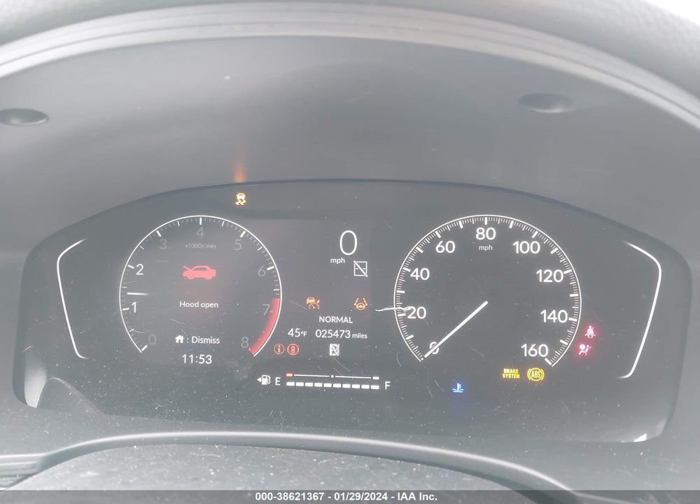 2022 HONDA CIVIC SPORT VIN: 2HGFE2F5XNH604878