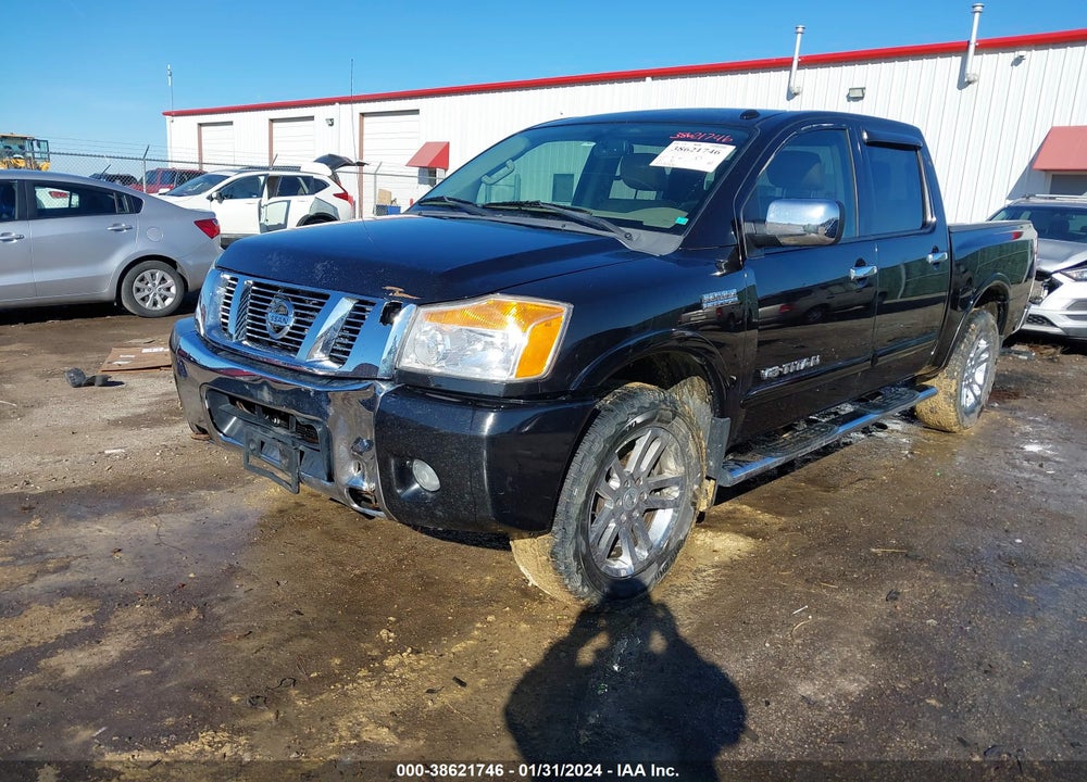 2012 NISSAN TITAN SL VIN: 1N6BA0EC3CN329627