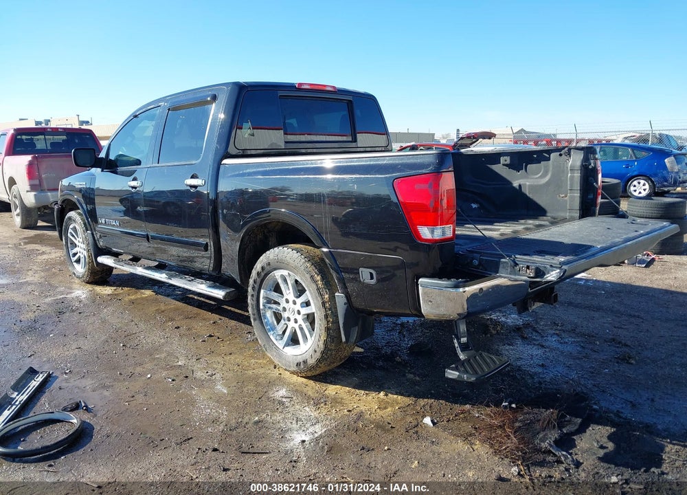 2012 NISSAN TITAN SL VIN: 1N6BA0EC3CN329627