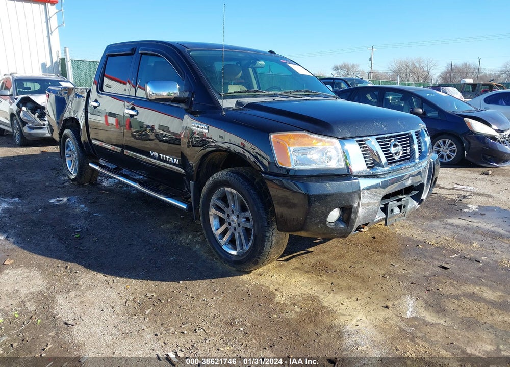 2012 NISSAN TITAN SL VIN: 1N6BA0EC3CN329627
