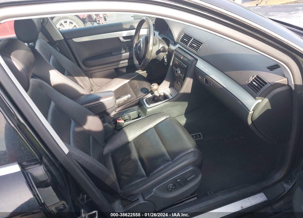 2006 AUDI A4 2.0T VIN: WAUEF78E26A174620