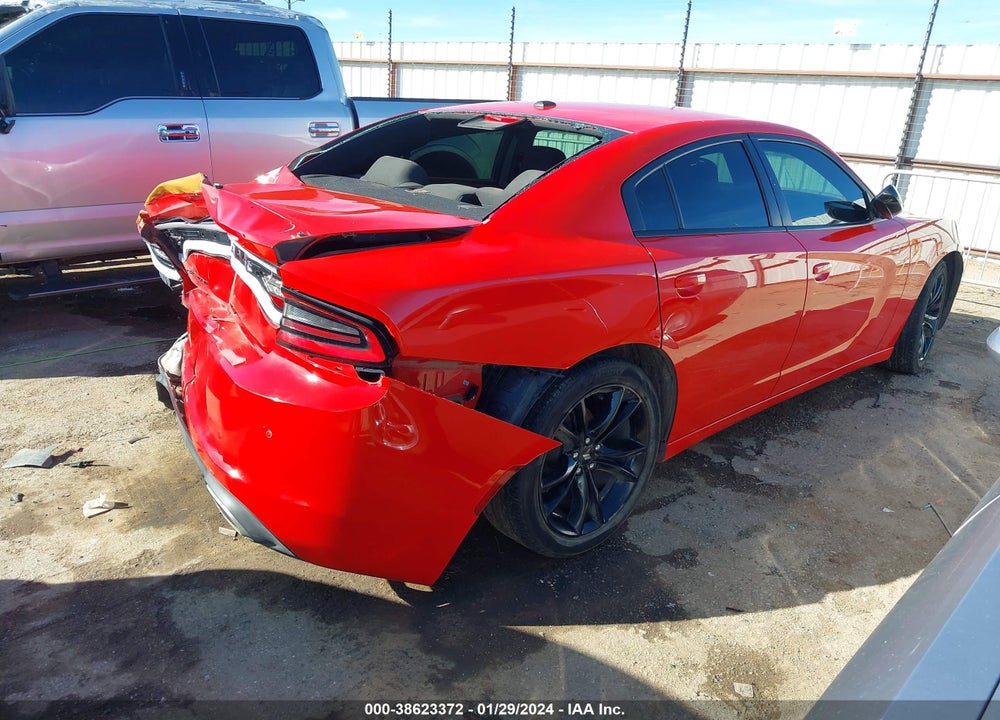 2018 DODGE CHARGER SXT RWD VIN: 2C3CDXBG0JH145531