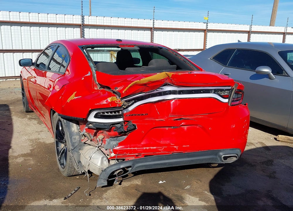 2018 DODGE CHARGER SXT RWD VIN: 2C3CDXBG0JH145531