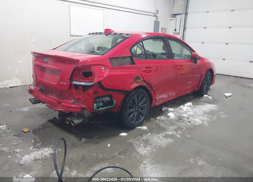 2017 SUBARU WRX VIN: JF1VA1B68H9840700