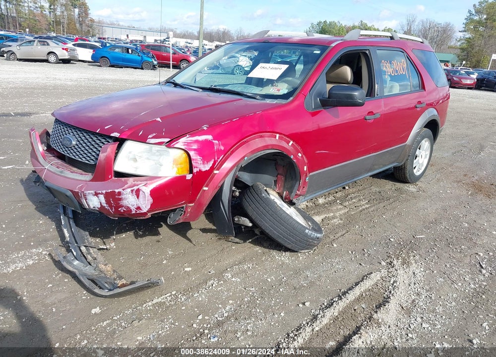 2005 FORD FREESTYLE SE VIN: 1FMZK04165GA19103