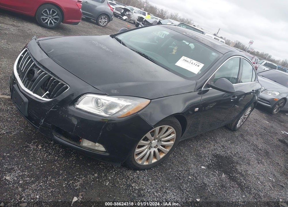 2011 BUICK REGAL CXL TURBO RUSSELSHEIM VIN: W04GY5GV4B1070680
