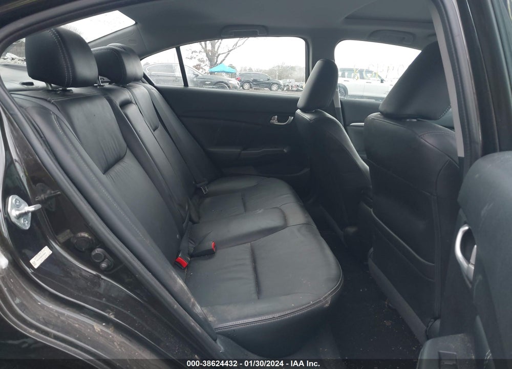 2013 HONDA CIVIC EX-L VIN: 19XFB2F98DE245616