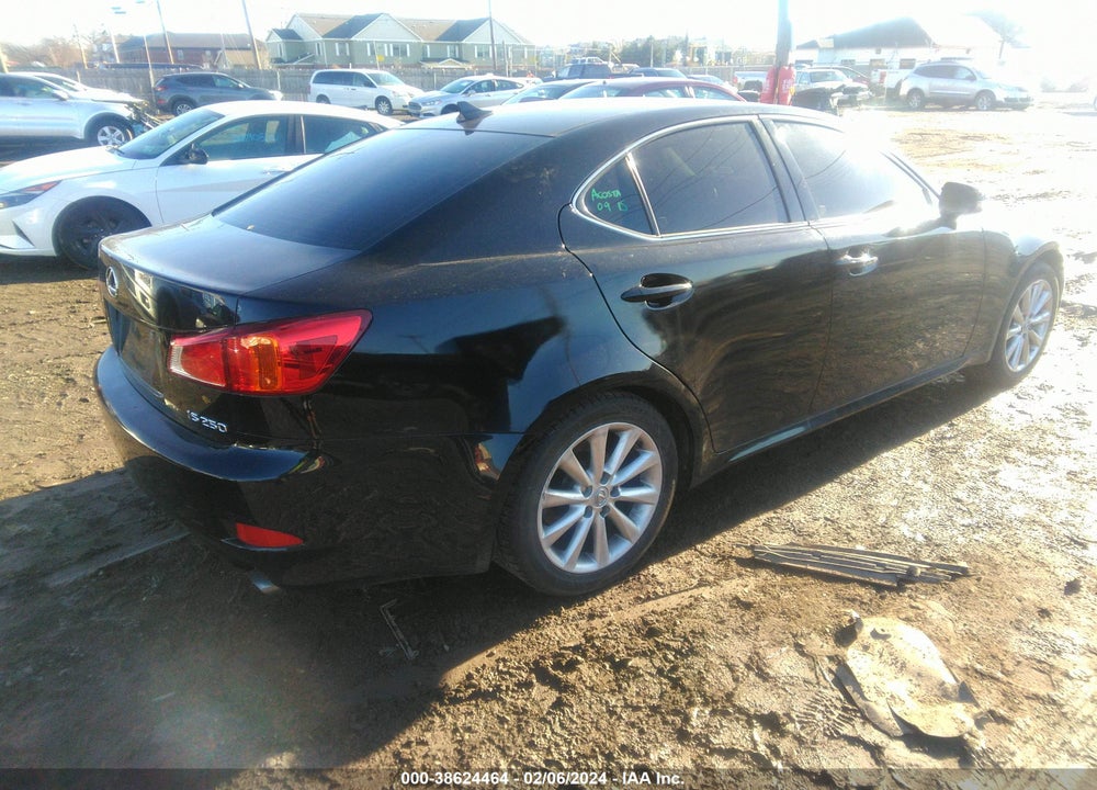 2009 LEXUS IS 250 VIN: JTHBK262092086840