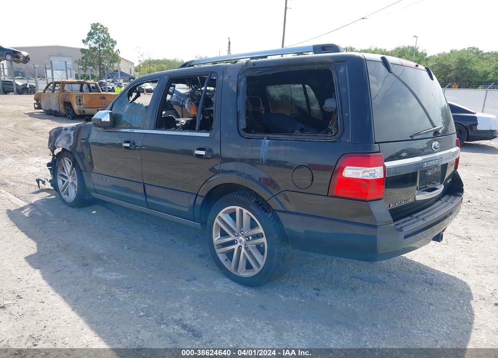 2015 FORD EXPEDITION PLATINUM VIN: 1FMJU1LT0FEF12451