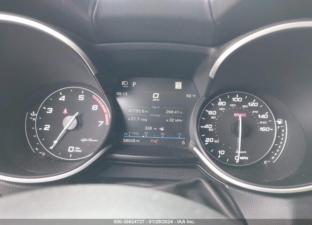 2020 ALFA ROMEO STELVIO TI AWD VIN: ZASPAKBN3L7C75560