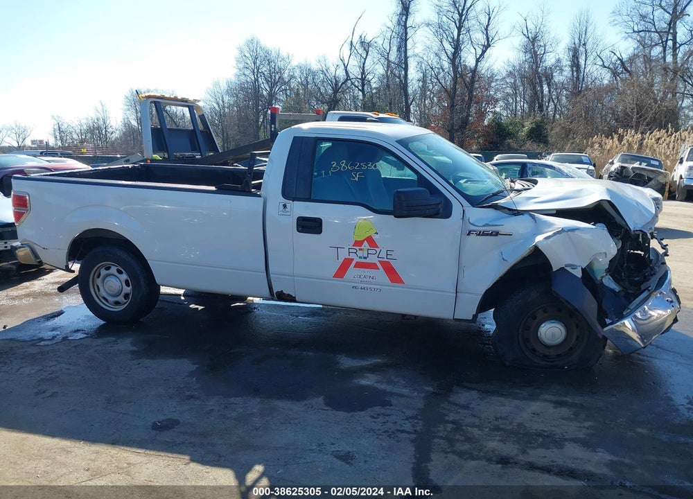 2012 FORD F-150 XL VIN: 1FTMF1CM6CKD20811