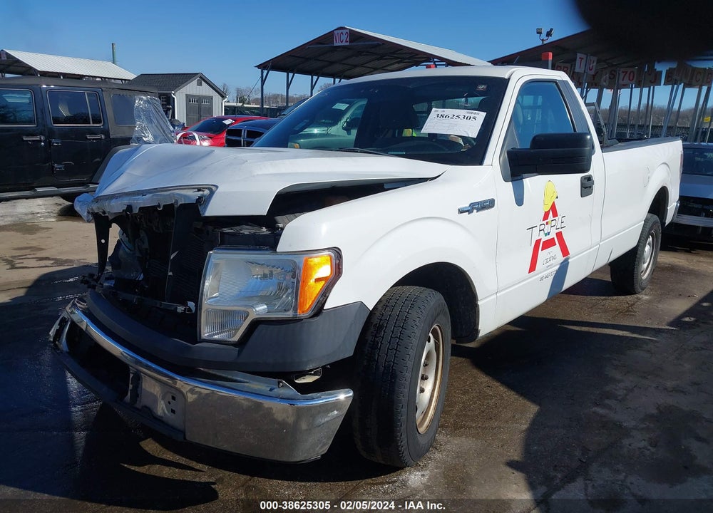 2012 FORD F-150 XL VIN: 1FTMF1CM6CKD20811