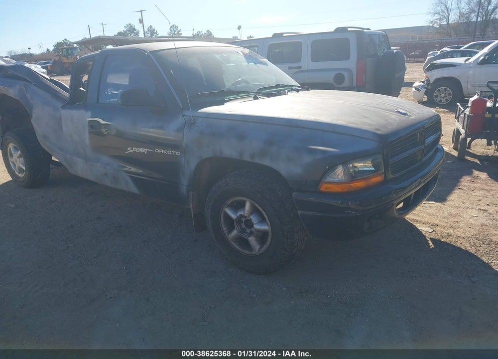 2000 DODGE DAKOTA SLT/SPORT VIN: 1B7GL22X7YS502788