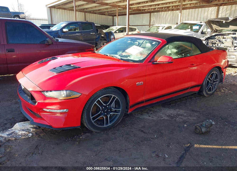 2018 FORD MUSTANG GT PREMIUM VIN: 1FATP8FF5J5117702