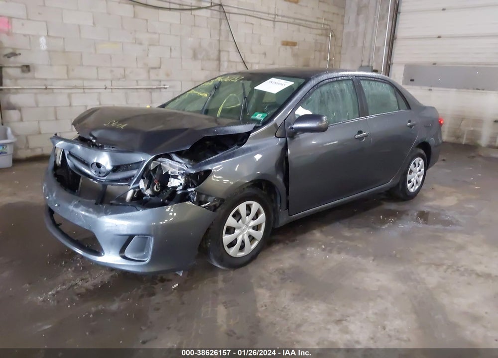 2011 TOYOTA COROLLA LE VIN: 2T1BU4EE0BC665613