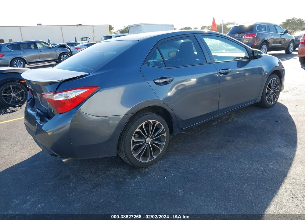 2015 TOYOTA COROLLA S PLUS VIN: 2T1BURHE1FC469338