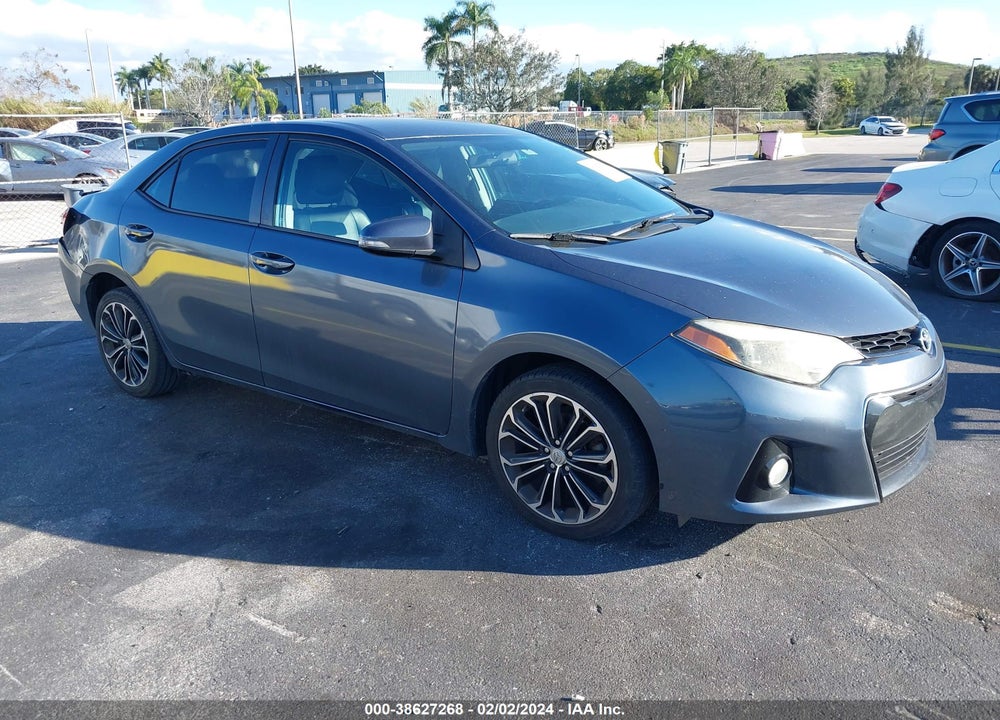 2015 TOYOTA COROLLA S PLUS VIN: 2T1BURHE1FC469338
