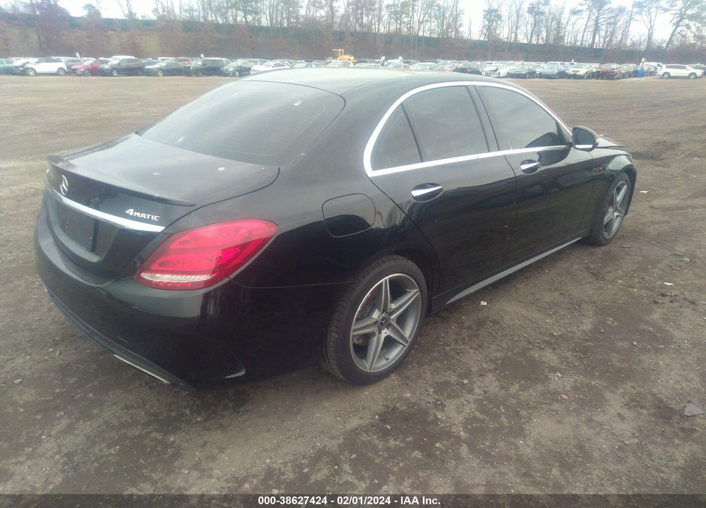 2018 MERCEDES-BENZ C 300 4MATIC VIN: WDDWF4KB6JR349584