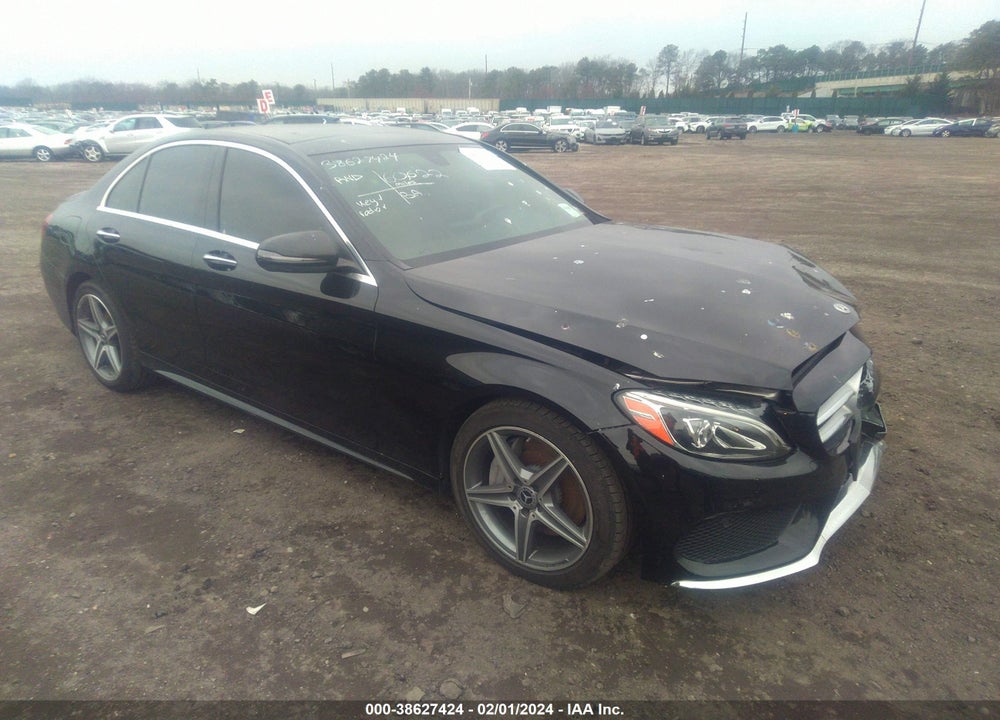 2018 MERCEDES-BENZ C 300 4MATIC VIN: WDDWF4KB6JR349584