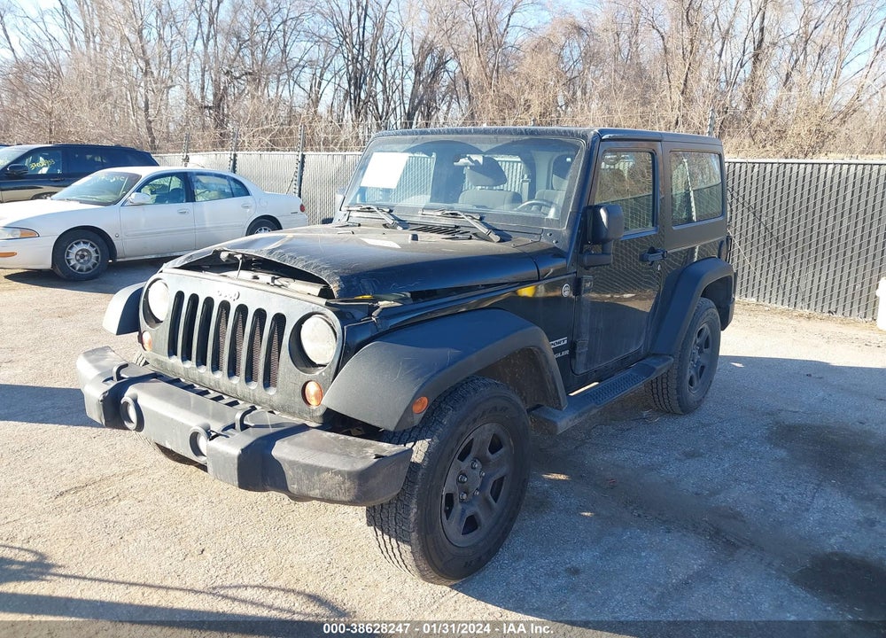 2012 JEEP WRANGLER SPORT VIN: 1C4AJWAG8CL286263