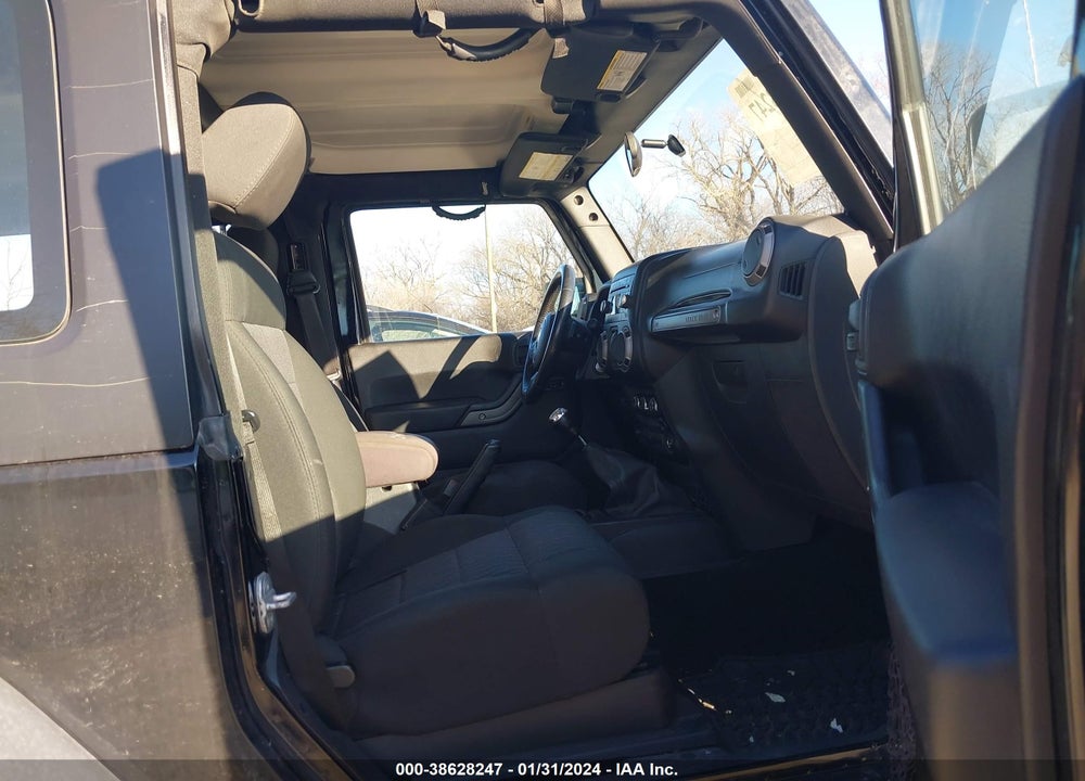 2012 JEEP WRANGLER SPORT VIN: 1C4AJWAG8CL286263