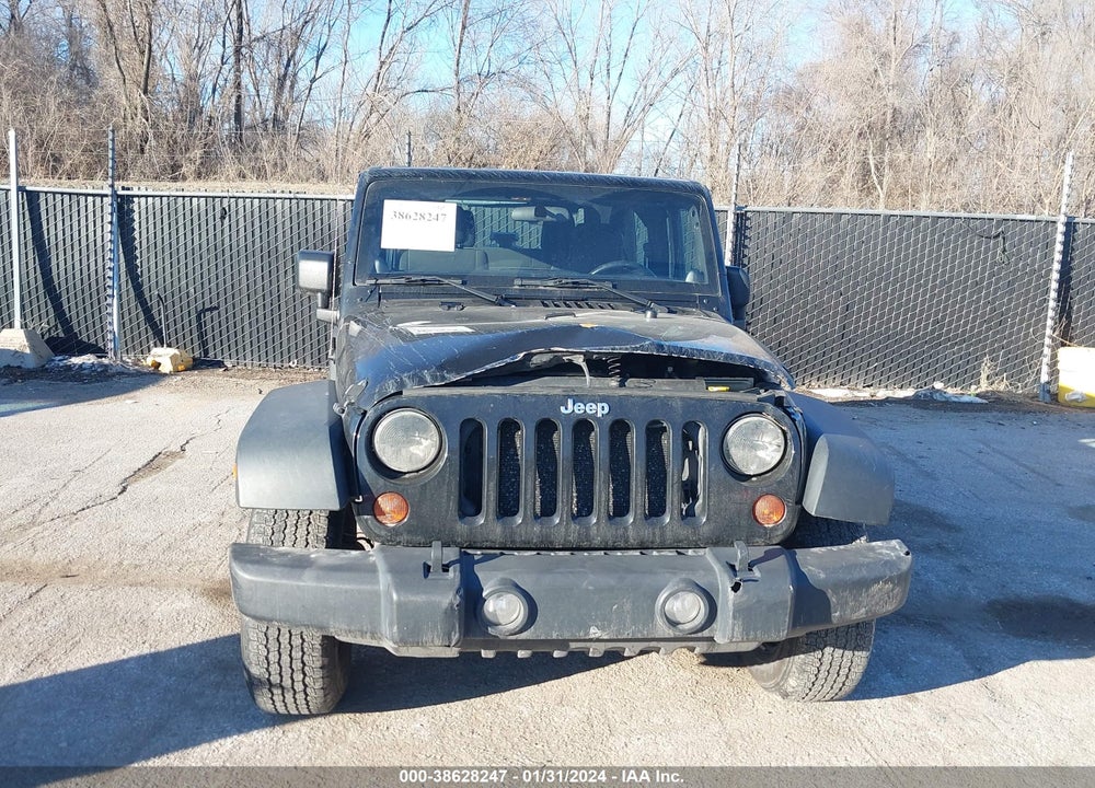 2012 JEEP WRANGLER SPORT VIN: 1C4AJWAG8CL286263
