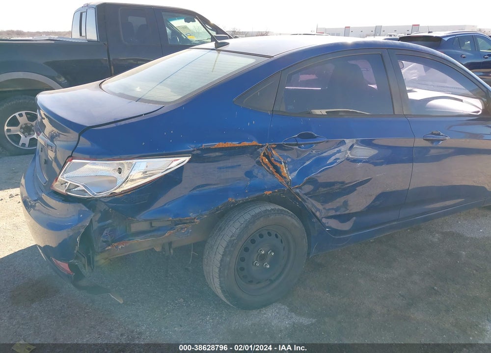 2016 HYUNDAI ACCENT SE VIN: KMHCT4AE7GU946617