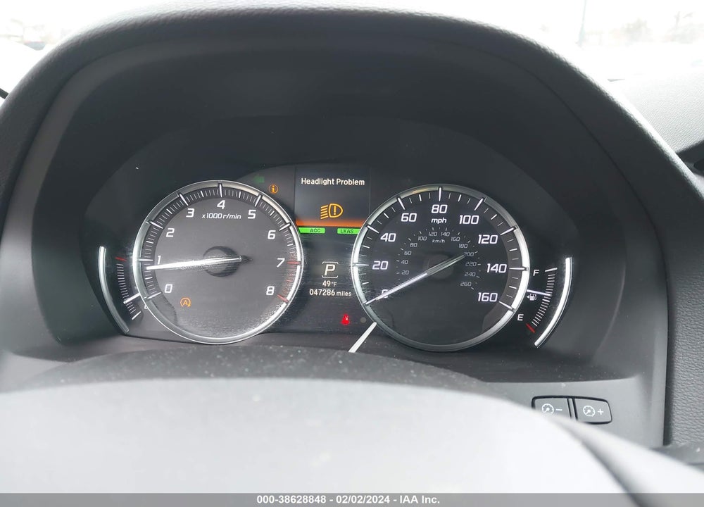 2020 ACURA MDX STANDARD VIN: 5J8YD4H38LL043535