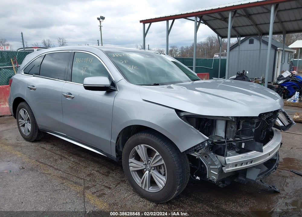 2020 ACURA MDX STANDARD VIN: 5J8YD4H38LL043535