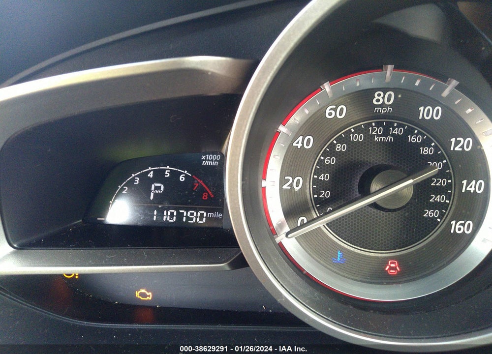2014 MAZDA 3 VIN: JM1BM1K75E1112632