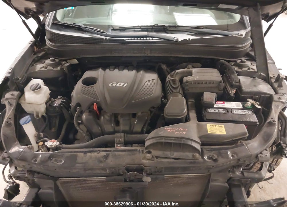 2013 HYUNDAI SONATA GLS VIN: 5NPEB4AC0DH611736