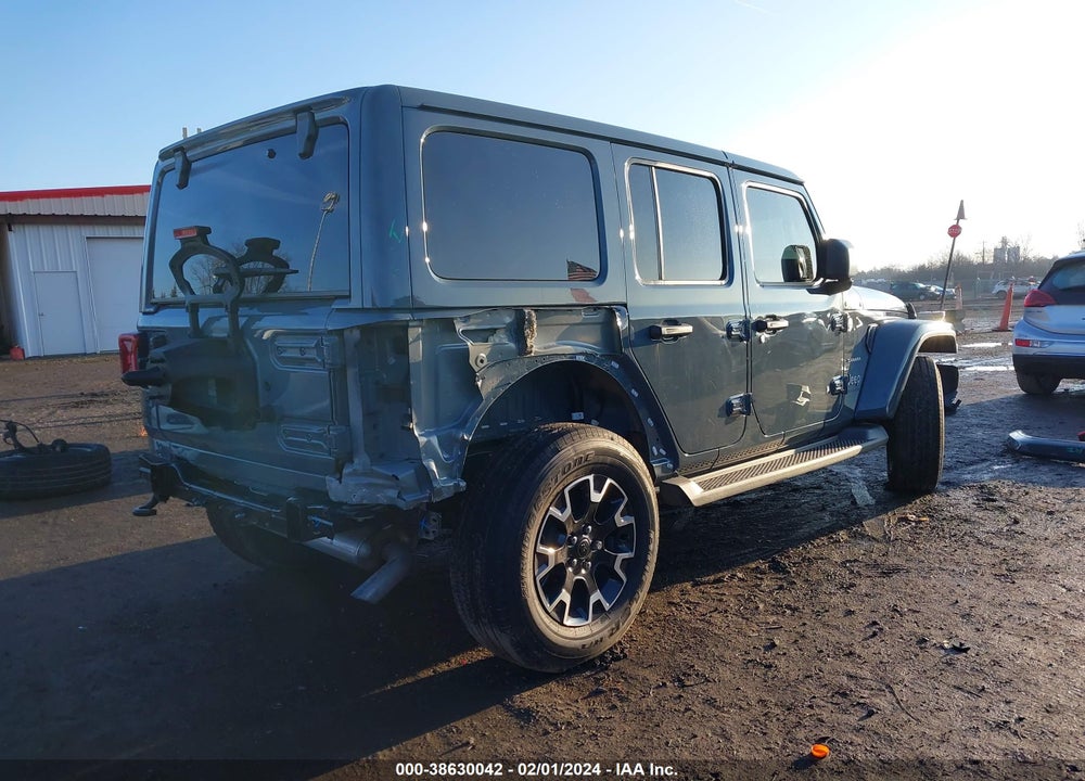 2024 JEEP WRANGLER 4-DOOR SAHARA 4X4 VIN: 1C4PJXENXRW173429