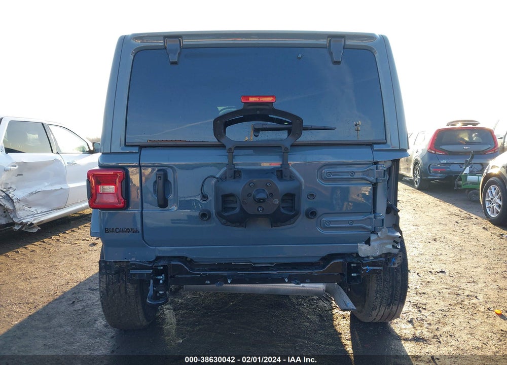 2024 JEEP WRANGLER 4-DOOR SAHARA 4X4 VIN: 1C4PJXENXRW173429